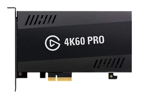 Check spelling or type a new query. Elgato Game Capture 4K60 Pro - 4K 60fps capture card with ultra-low latency technology
