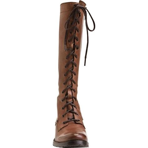 Frye Melissa Tall Lace Up Boot 320 Liked On Polyvore Tall Lace Up