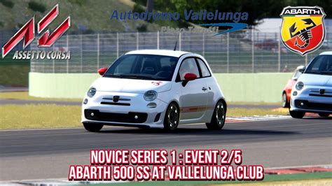 Assetto Corsa Nd Career Novice Series Event Abarth Ss