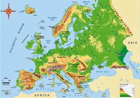 Science History And Geography Year 5 And 6 Maps Of Europe