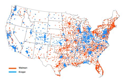 A Look Into The Number Of Kroger Store Locations In The Us