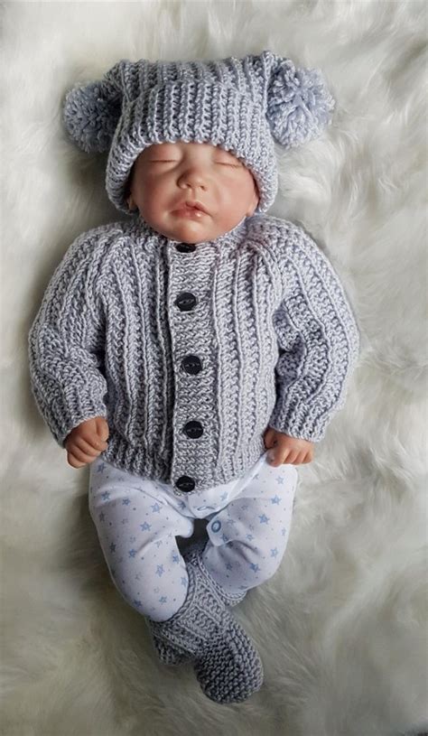 Elaine joyce brear on over 10 lovely free lace cardigan baby knitting patterns. Jacob baby knitting pattern Knitting pattern by Designs by ...