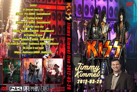 Dvd Concert Th Power By Deer 5001 Kiss 2012 03 20 Jimmy Kimmel Live