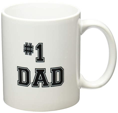 Number One Dad Fathers Day 11 Oz Coffee Mug In Mugs From Home And Garden