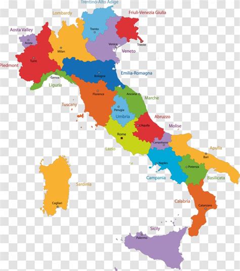 Regions Of Italy Blank Map Mapa Polityczna Italy Transparent Sexiz Pix