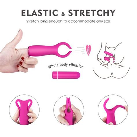 G Spot Vibrator Nipple Massage Penis Vibration Clip Sex Toy For Women