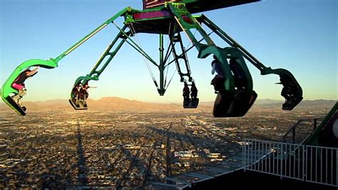 Insanity Rollercoaster Stratosphere Las Vegas Youtube