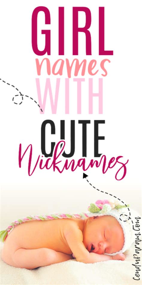 A List Of The Beautiful Baby Girl Names With Cute Nicknames To Match