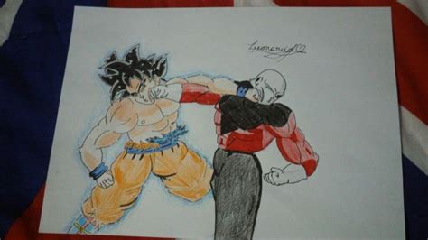 Dibujo De Goku Vs Jiren Dragon Ball EspaÑol Amino