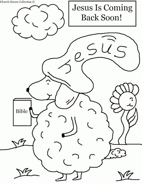 Sunday School Lessons Coloring Pages Coloring Home