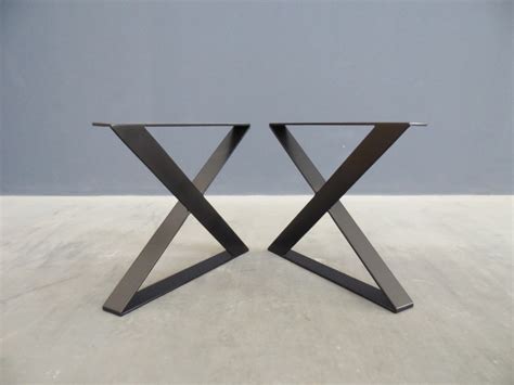 pieds de banc en métal 16 x frame flat steel table etsy france