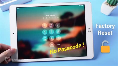 How To Factory Reset Ipad Without Passcode Youtube