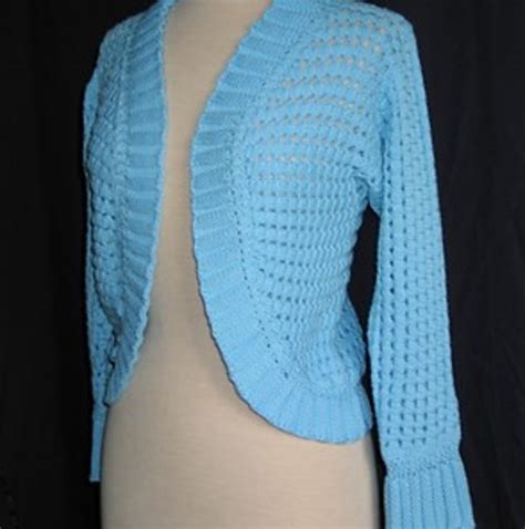 Ravelry Knit Bolero Pattern By Kristin Omdahl