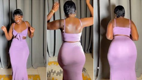 fella makafui causes stir as she shakes her big backside in latest juicy video [watch]