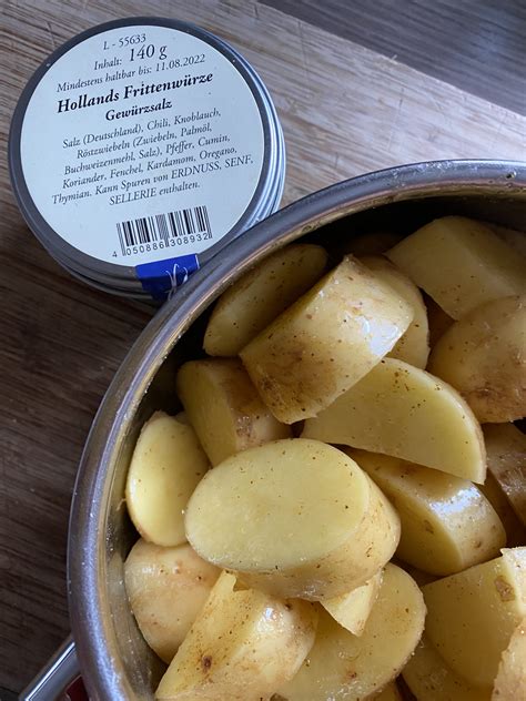 Schnelle Kartoffeln aus der Heissluftfritteuse Katis Rezeptgeschichten