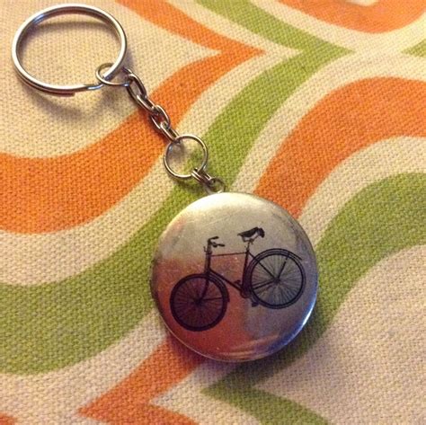 Bicycle Keychain Made Custom For Vickie Lloyd Shut Up Etsy Keychain