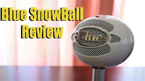 Blue Snowball Review Budget Microphones Youtube