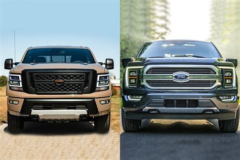 2021 Nissan Titan Xd Vs 2021 Ford F 150 Which Is Better Autotrader