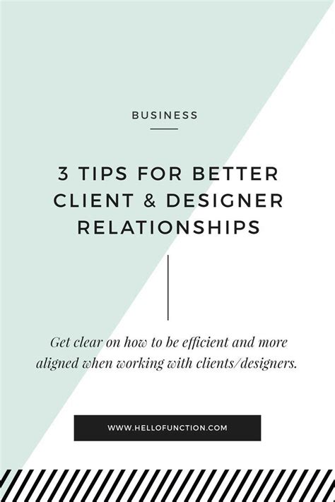 3 Tips For Better Clientdesigner Relationships — Function Creative Co