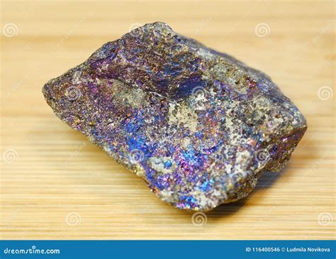 Copper Pyrite Chalcopyrite Stock Photo Image Of Object 116400546