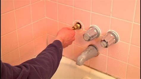 Fixing A Dripping Shower Head Changing Faucet Valve Washer Youtube