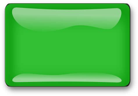 Clipart Green Button