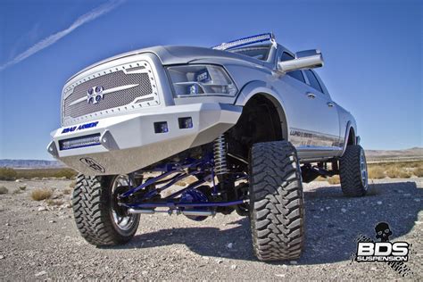 Off Road Modified Ram 1500 With 40 Wheels And 8 Lift By Bds — Carid