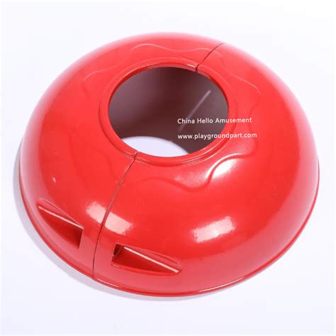 Play Ground Equipment Spare Parts Plastic Foot Plate For 89 Mm114 Mm