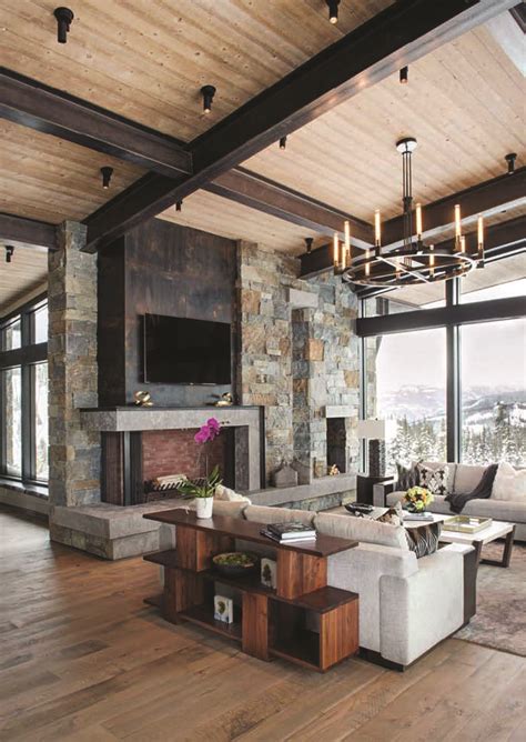 15 Luxury Living Room Designs Stunning Homes Tre Rustic Living