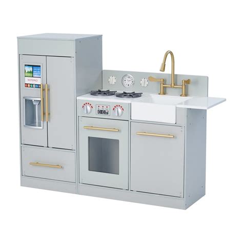 Check spelling or type a new query. Little Chef Chelsea Modern Play Kitchen, Silver - Play ...