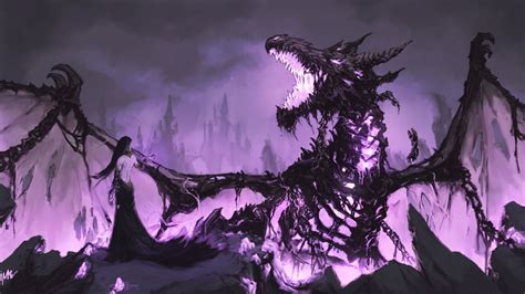 Zombie Dragon Wallpaper