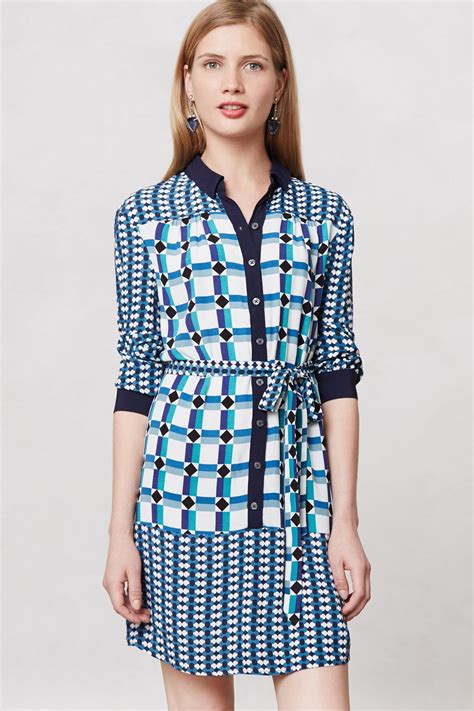 Mod Plaid Shirtdress Plaid Shirtdress Clothes For Women