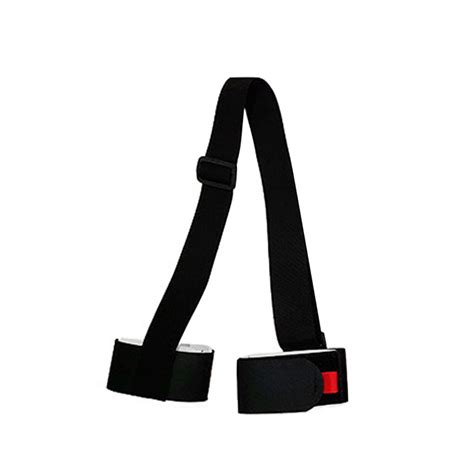 Adjustable Black Ski Snowboard Shoulder Strap Carrier Lash Handle