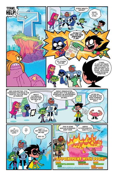 Dc Comics Released Page Preview And Covers Of Teen Titans Go 27 Comic
