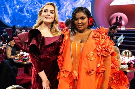 Lizzo Says She Got ‘so Drunk With Adele At The 2023 Grammys