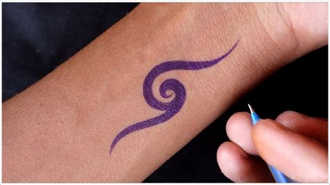 Best Temporary Tattoos By Blue And Red Ball Pen Youtube