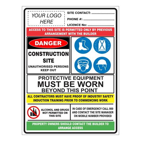 31 Safety Signages For Construction Site Images Best Information And