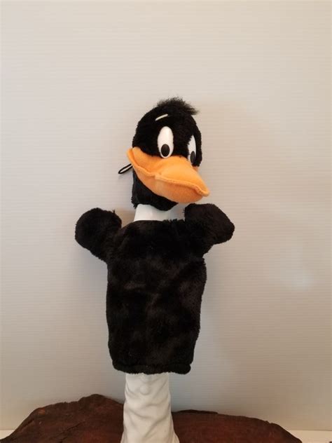 Vintage Daffy Duck Hand Puppet Warner Brothers Character Etsy