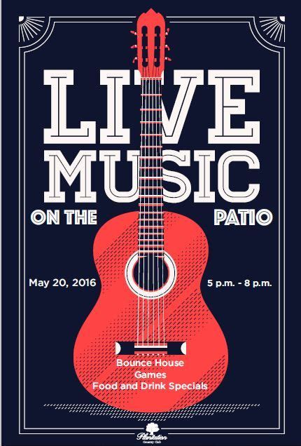 Live Music Concert Event Flyer Poster Template Live Music Concert