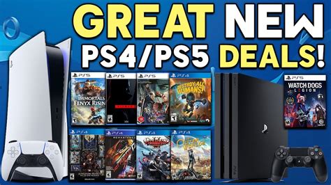 New Ps4ps5 Deals Available Now Great Games On Sale To Check Out
