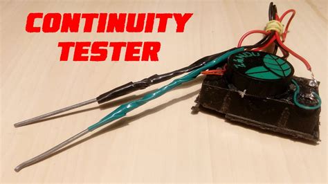 How To Make A Continuity Tester At Home Easy Way Youtube