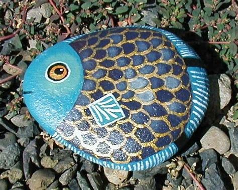 1000 Images About Painted Rocks Fish On Pinterest