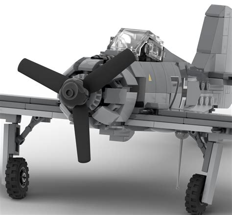 Lego Moc Focke Wulf Fw 190 A 8 By Model Hangar Rebrickable Build