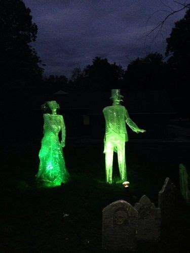 As i was looking for more examples of packing tape ghosts, i came across the work of mark jenkins. Photo 1 of 18 from 2014 Props | Halloween outside, Scary halloween, Halloween props