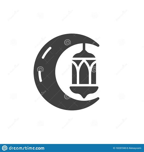 Ramadan Kareem Vector Icon Stock Vector Illustration Of Religious
