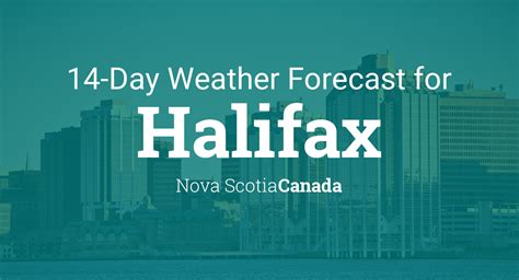 Halifax Nova Scotia Canada 14 Day Weather Forecast