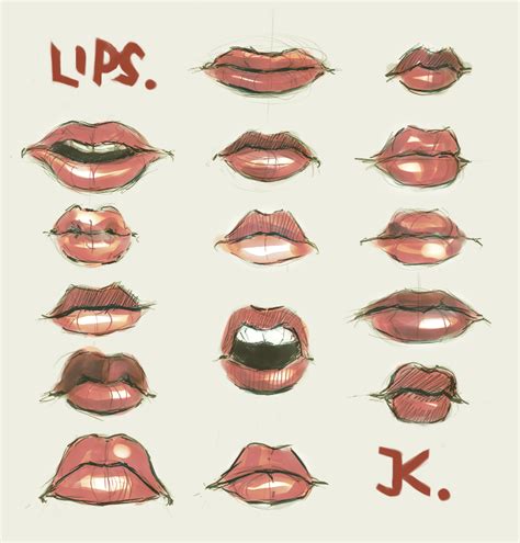 Lips By Noctulius On Deviantart