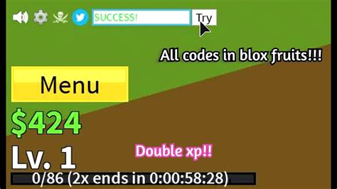 Blox Fruits All Codes Working Youtube