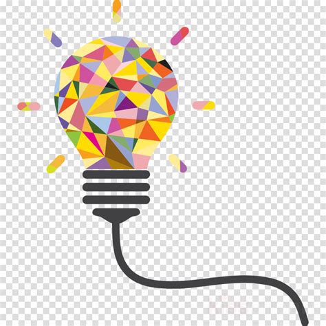 Light Bulb Cartoon Clipart Creativity Illustration Idea