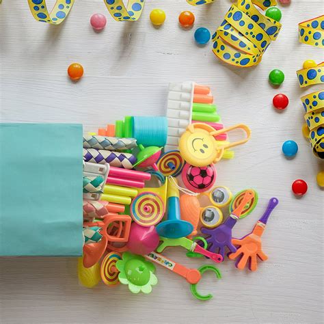 Usa Toyz 120pc Party Favors Assorted Mini Toys Goodie Bag Fillers For